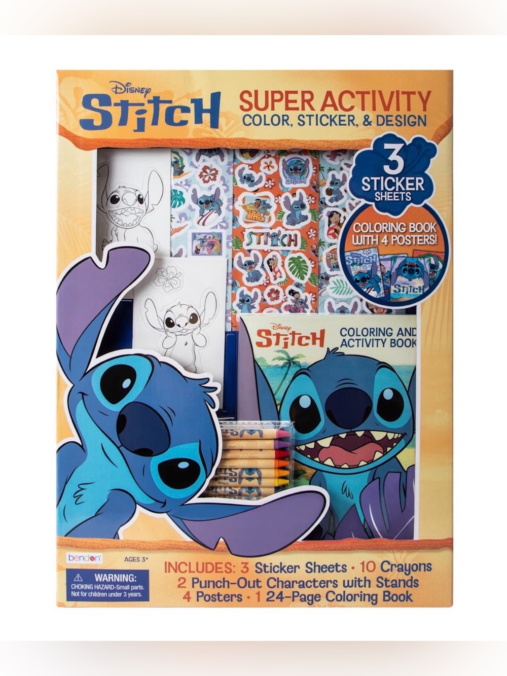 Disney Stitch Super Activity Set Brand New